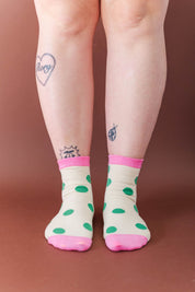 MASHED POTATO DOT SOCKS