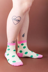 MASHED POTATO DOT SOCKS