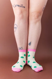 MASHED POTATO DOT SOCKS