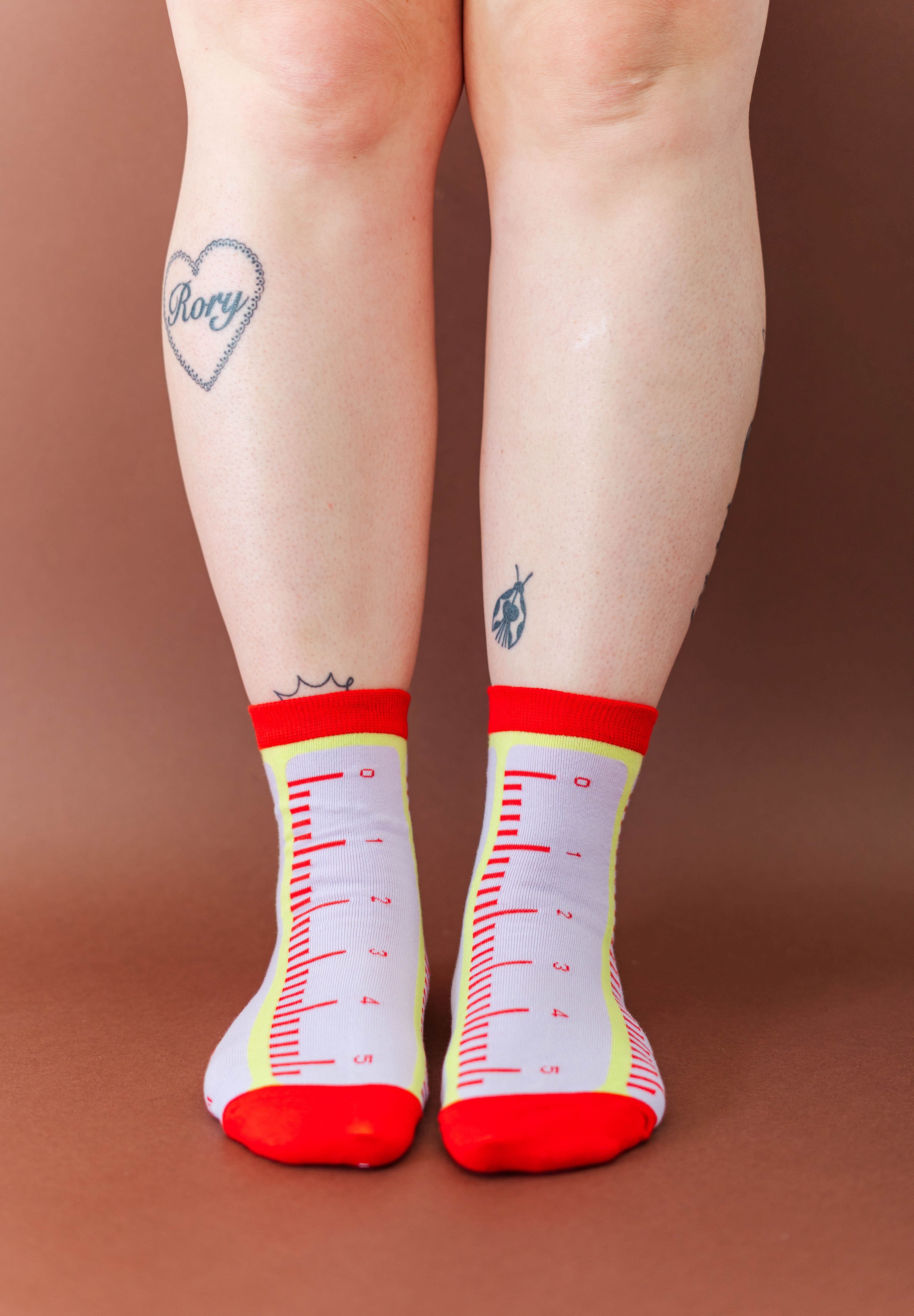 MEASURE TWICE SOCKS