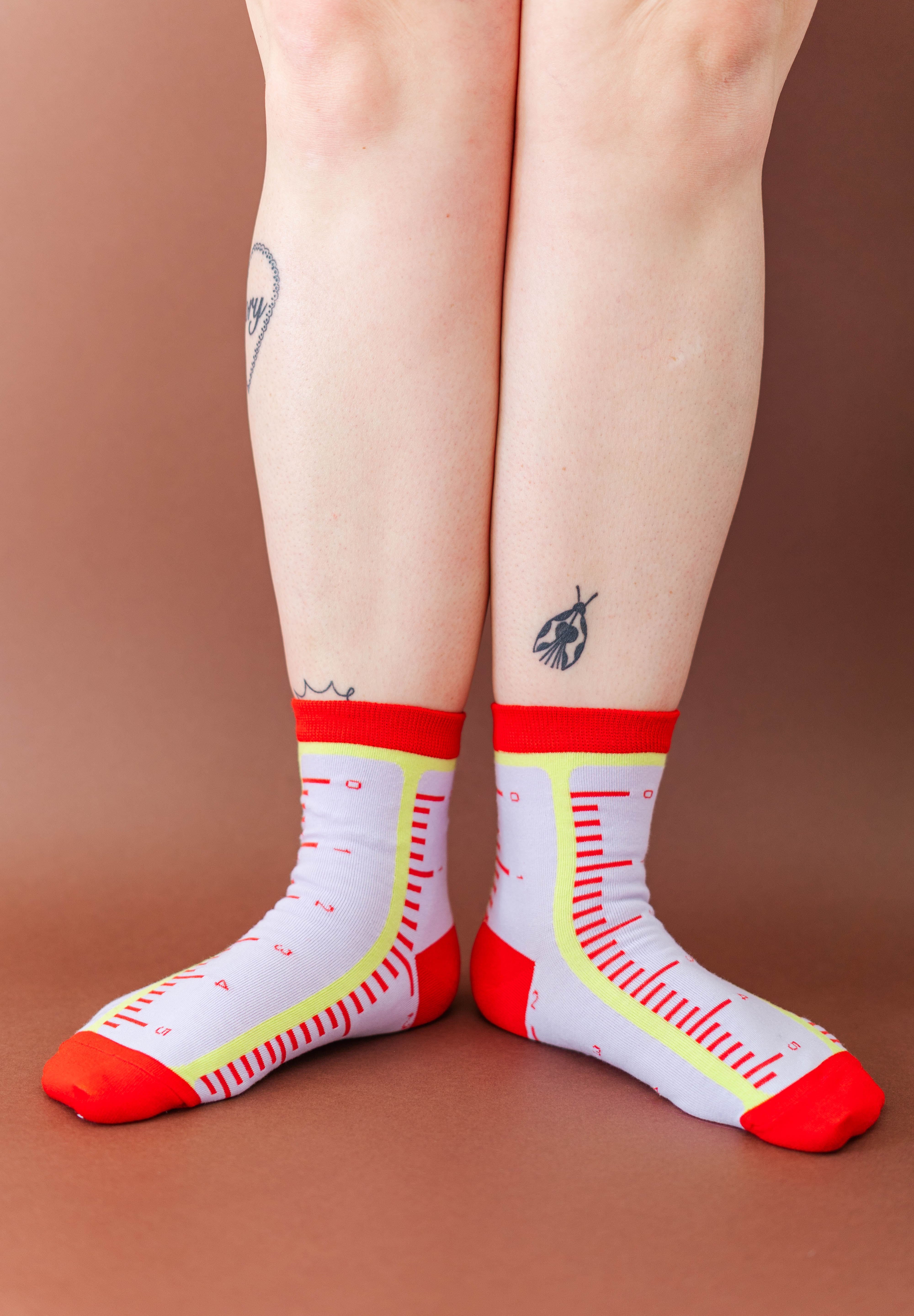 MEASURE TWICE SOCKS