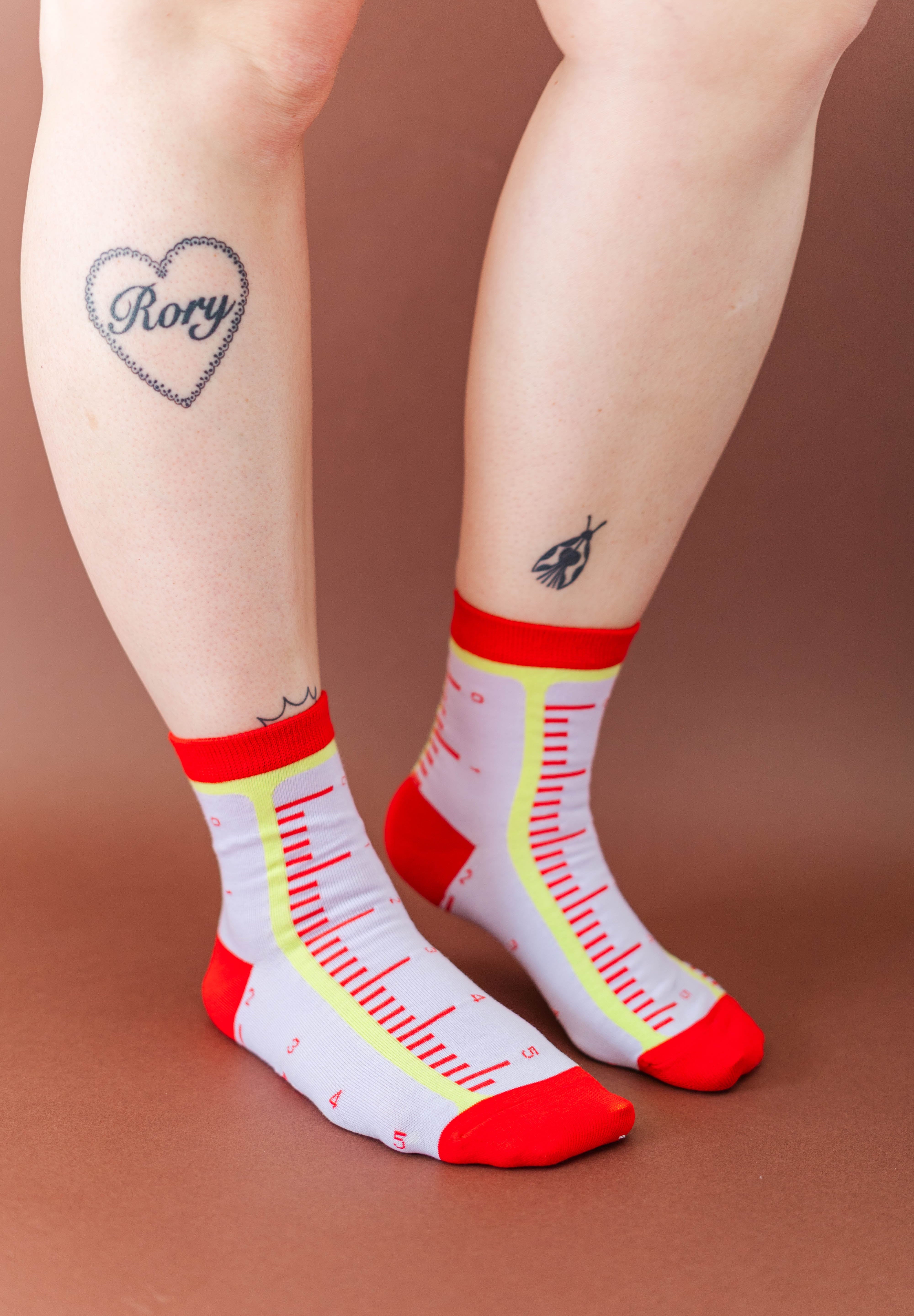 MEASURE TWICE SOCKS