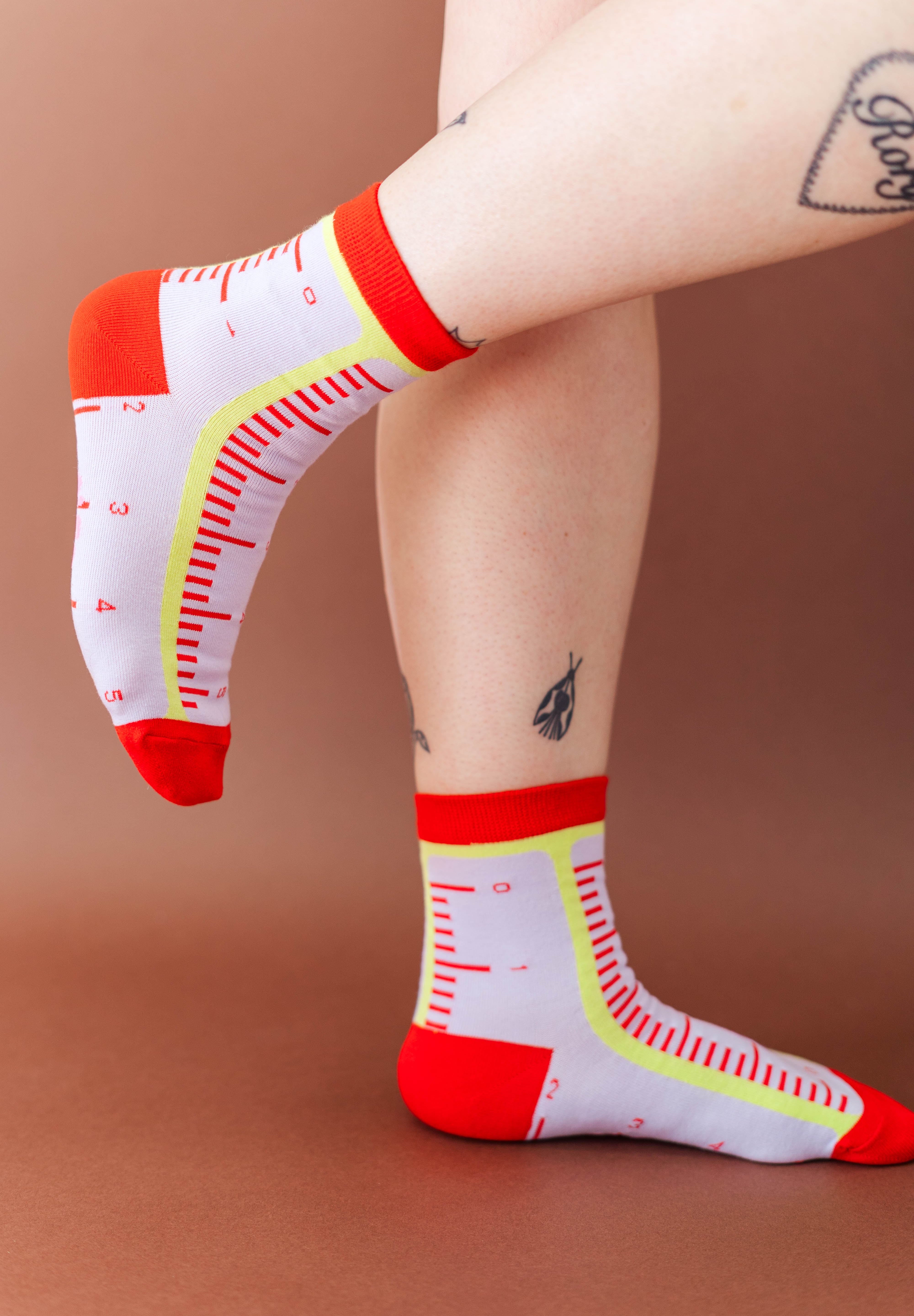 MEASURE TWICE SOCKS