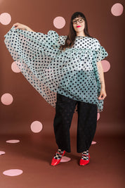 MINT CHOCOLATE CHIP MINI MUSHROOM DRESS