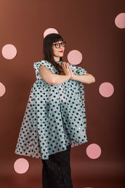 MINT CHOCOLATE CHIP MINI MUSHROOM DRESS