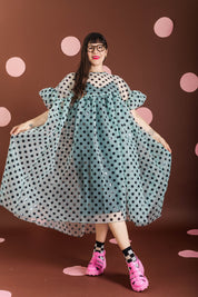 MINT CHOCOLATE CHIP MUSHROOM DRESS