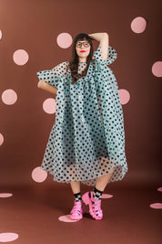 MINT CHOCOLATE CHIP MUSHROOM DRESS