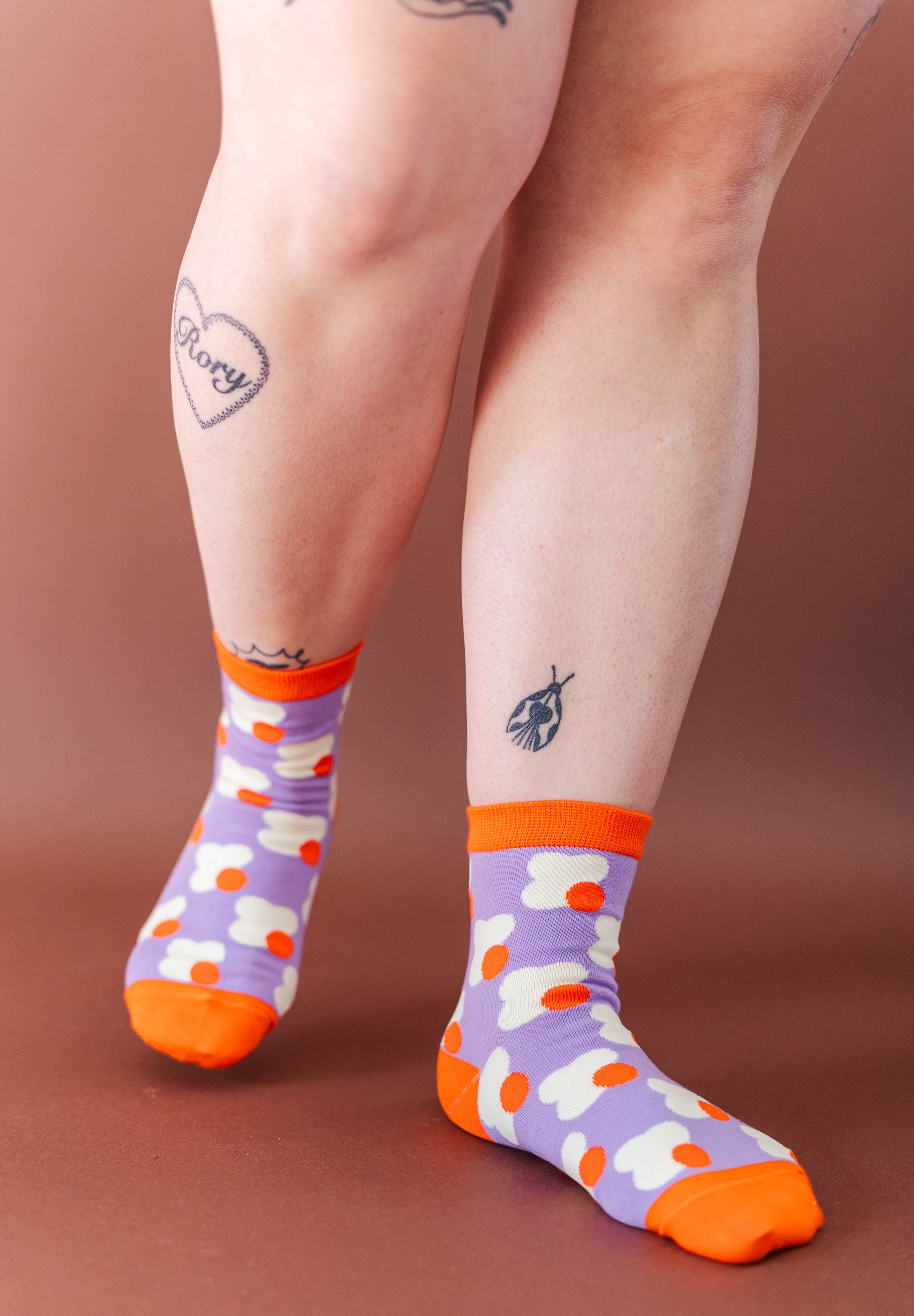 MOD FLOWER SOCKS