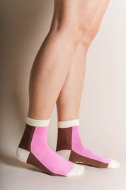 NEAPOLITAN COLOR BLOCK SOCKS