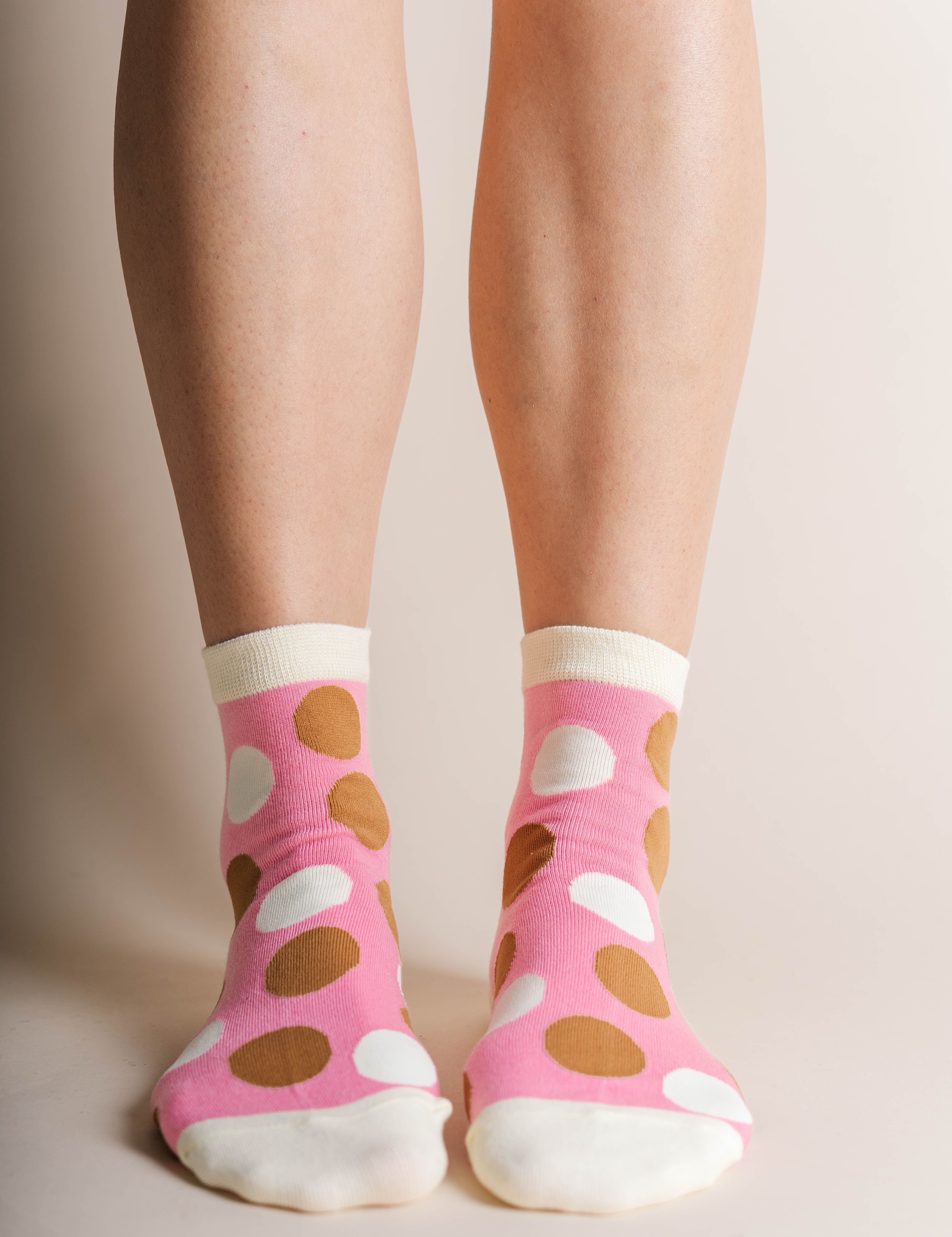 NEAPOLITAN DOT SOCKS