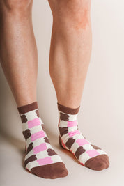 NEAPOLITAN GINGHAM SOCKS