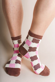 NEAPOLITAN GINGHAM SOCKS
