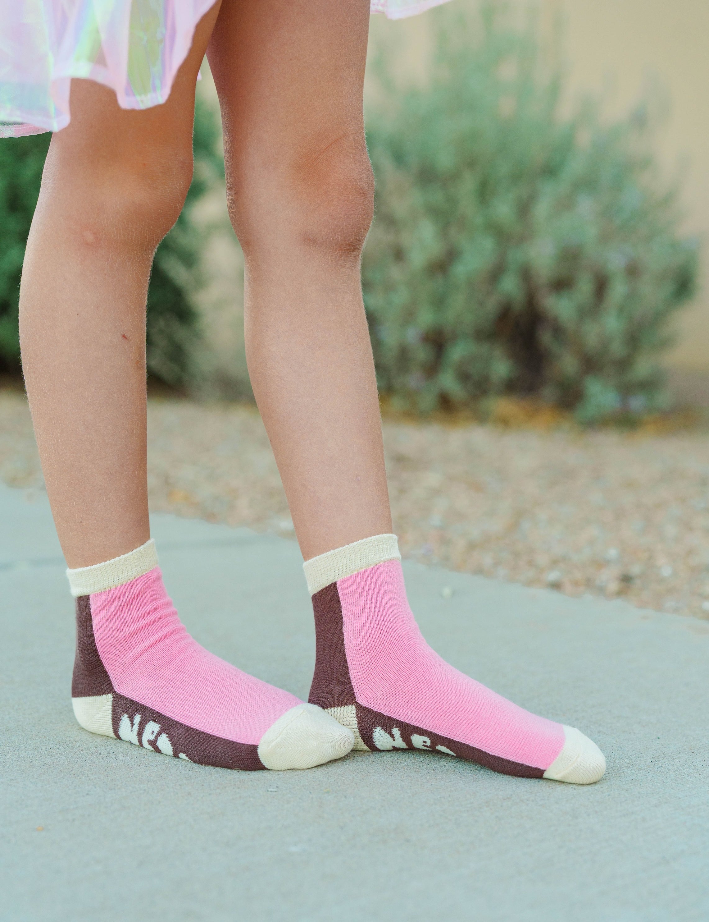 KIDS NEAPOLITAN COLOR BLOCK SOCKS