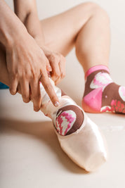 NEAPOLITAN MELON SOCKS