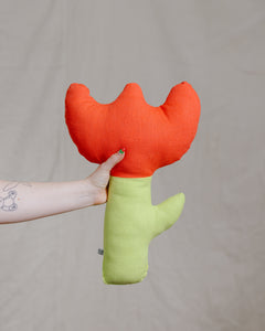 Flower Pillow - Poppy & Limeade (RTS)