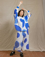 Mid Easy Pant in Dottie Linen