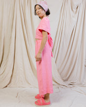 Mid Easy Pant in Bubble Gum Linen