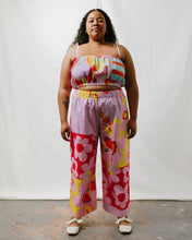 Mid Easy Pant in Tutti Frutti Linen (RTS)