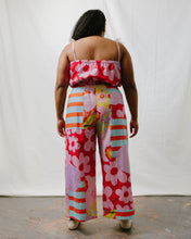 Mid Easy Pant in Tutti Frutti Linen (RTS)