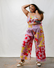 Mid Easy Pant in Tutti Frutti Linen (RTS)