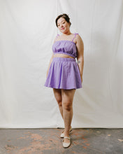 Tube Top in Lavender Linen