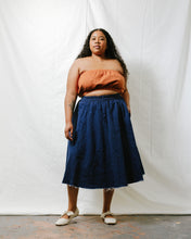 Midi Skirt in Denim