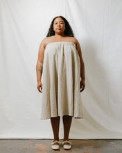 Maxi Skirt in Oat Milk Linen