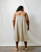 Maxi Skirt in Oat Milk Linen