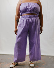 Mid Easy Pant in Lavender Linen (RTS)