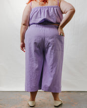 Mid Easy Pant in Lavender Linen (RTS)