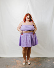 Tube Top in Lavender Linen