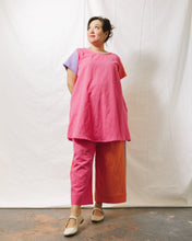 Trapeze Dress in Posy Linen (RTS)