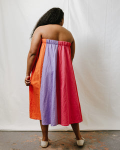 Maxi Skirt in Posy Linen
