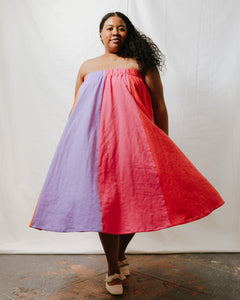 Maxi Skirt in Posy Linen