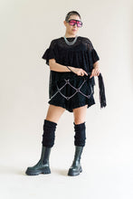 Zebra Mesh Mushroom Top