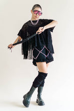 Zebra Mesh Mushroom Top