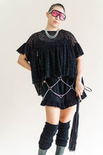 Zebra Mesh Mushroom Top