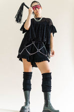Zebra Mesh Mushroom Top