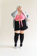 Bubblegum Linen Tied Top