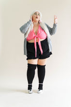 Bubblegum Linen Tied Top
