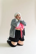 Bubblegum Linen Tied Top