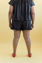 Bloomers in Black Cherry Cotton (RTS)