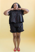 Bloomers in Black Cherry Cotton (RTS)