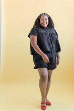 Bloomers in Black Cherry Cotton (RTS)
