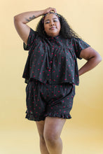 Bloomers in Black Cherry Cotton (RTS)
