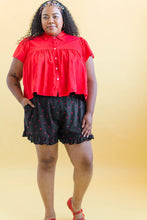 Bloomers in Black Cherry Cotton (RTS)