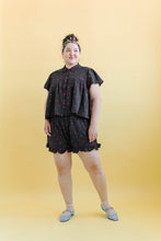 Bloomers in Black Cherry Cotton (RTS)