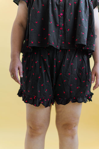 Bloomers in Black Cherry Cotton (RTS)