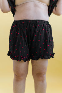 Bloomers in Black Cherry Cotton (RTS)