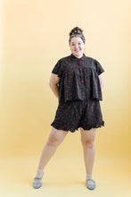 Bloomers in Black Cherry Cotton (RTS)